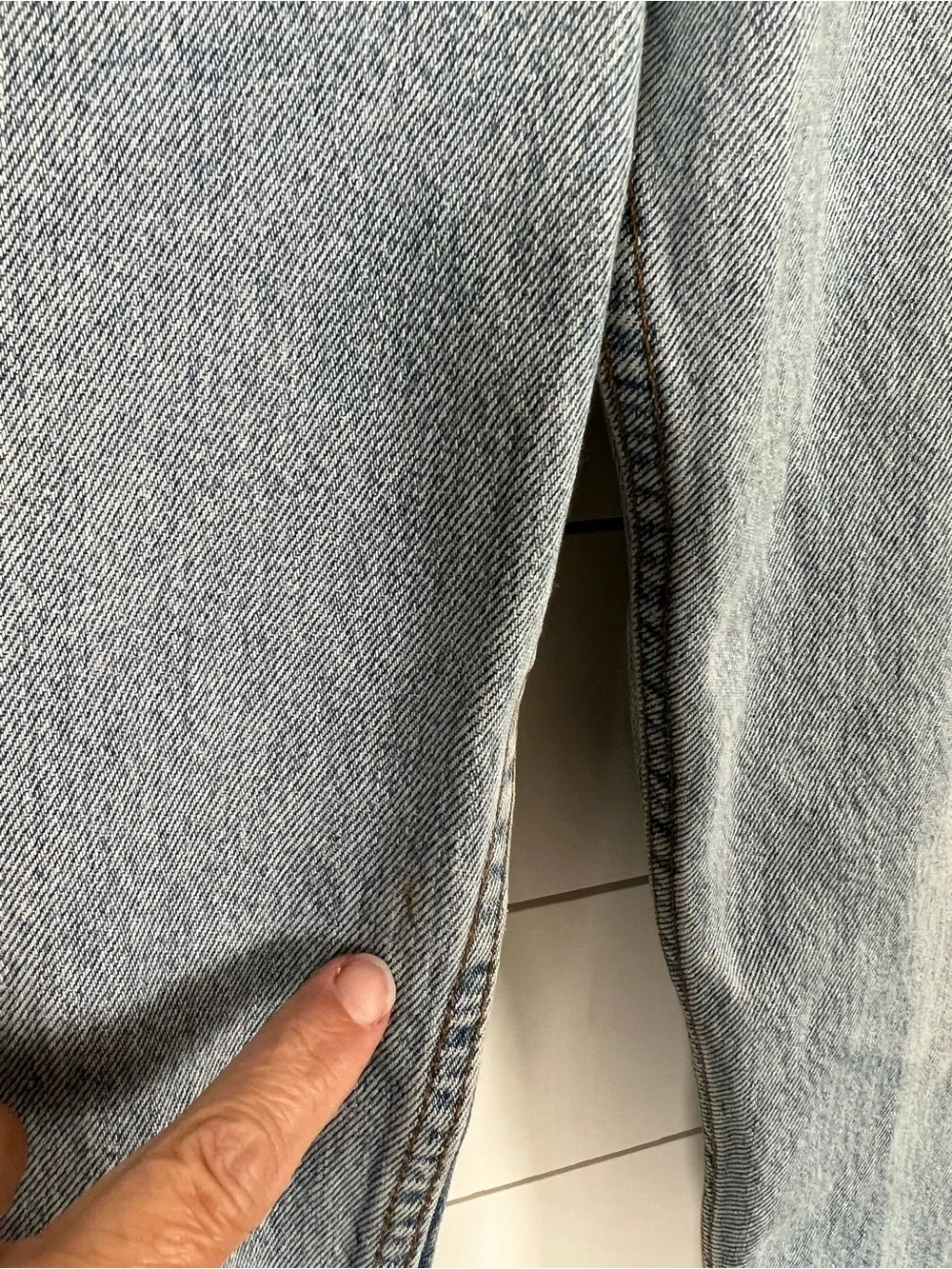 Vintage 1994 Levi’s 501 Jeans Made in USA Button Fly Light Wash Straight Leg 36